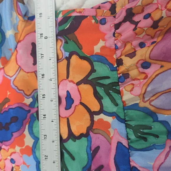 THML Beautiful, Floral, Tiered Dress. Lined. Excellent Condition!🌺🏵🌸🌼Medium - Picture 14 of 15